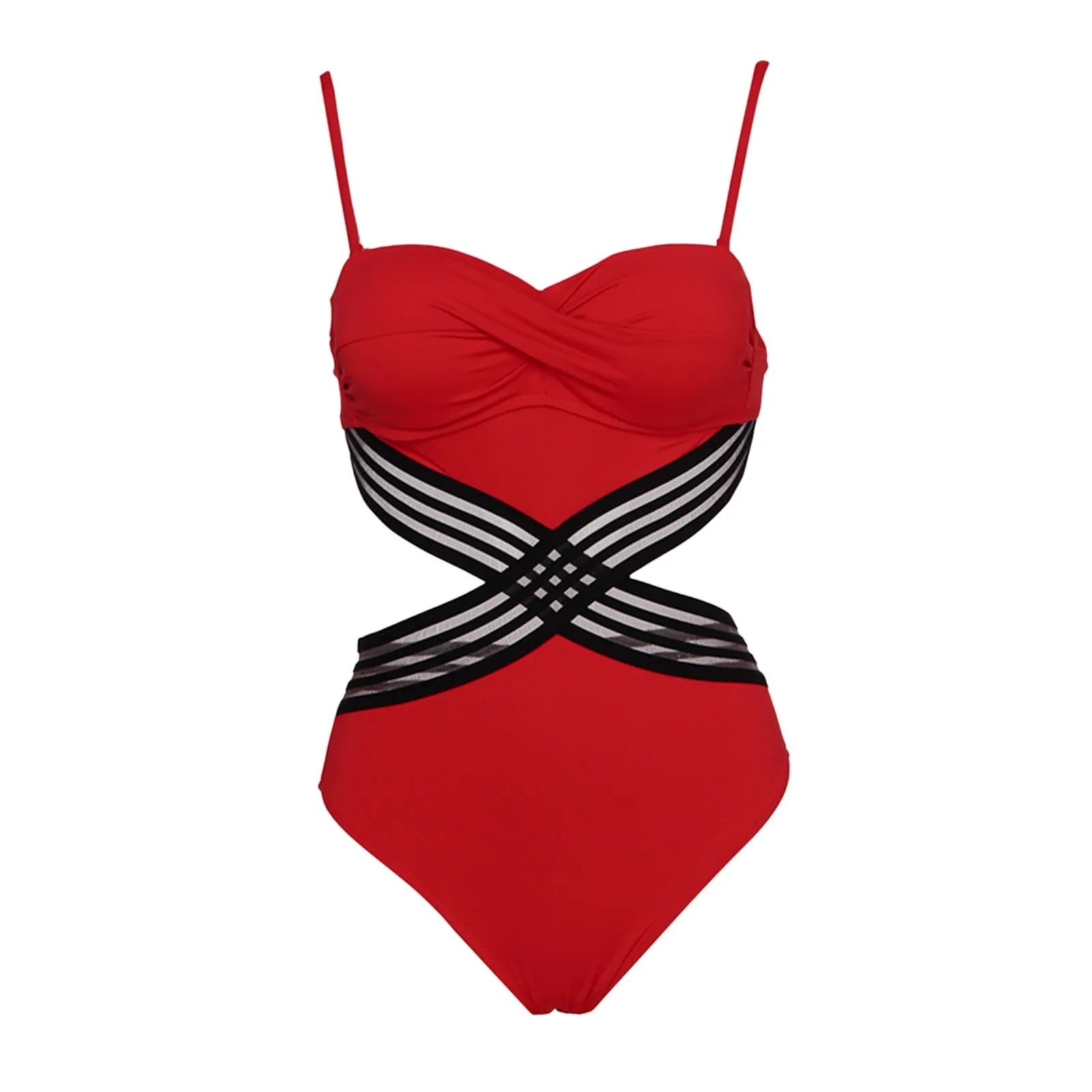 Fashion One-piece Tankini Women Solid Swimsuit Sexy Backless Bikini Swimwear Monokini Bathing Swimming Suit Sexy Female Bikinis